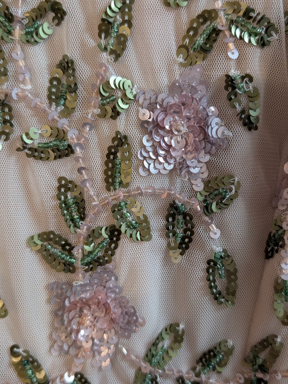 BHLDN x Adrianna Papell Samba Beaded Gown SIZE 10 - Picture 5 of 14